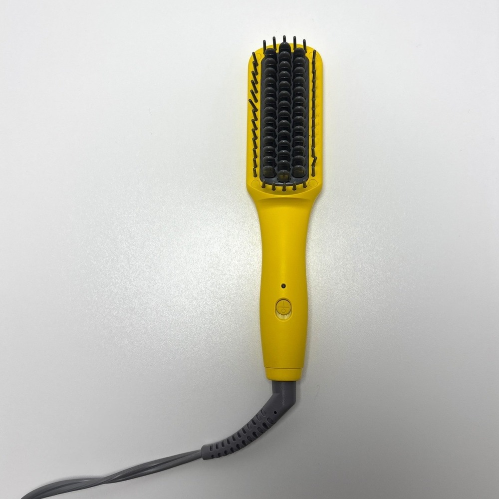 Drybar Baby Brush Crush Mini Heated Hair Straightening Brush Iron Travel Tested - Picture 5 of 8